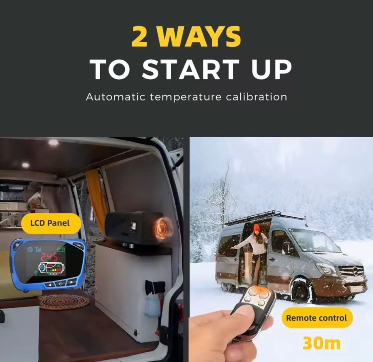 8KW 12V Low Noise Heater Diesel Air Heater - Image 2