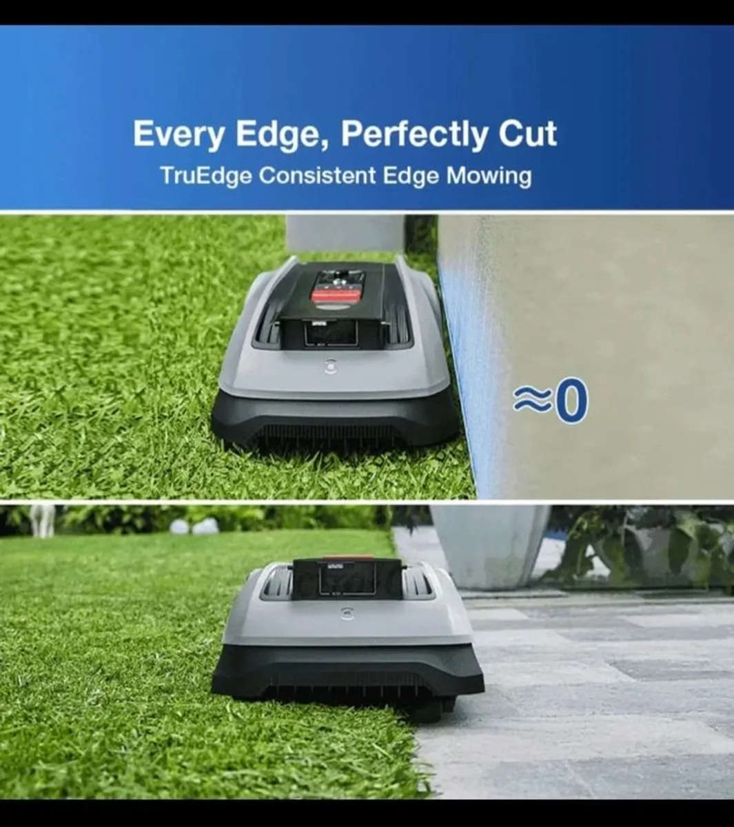ECOVAC Goat 500 Robotic Lawnmower, LiDar Navigation,  No Wires, Easy Setup - Image 2