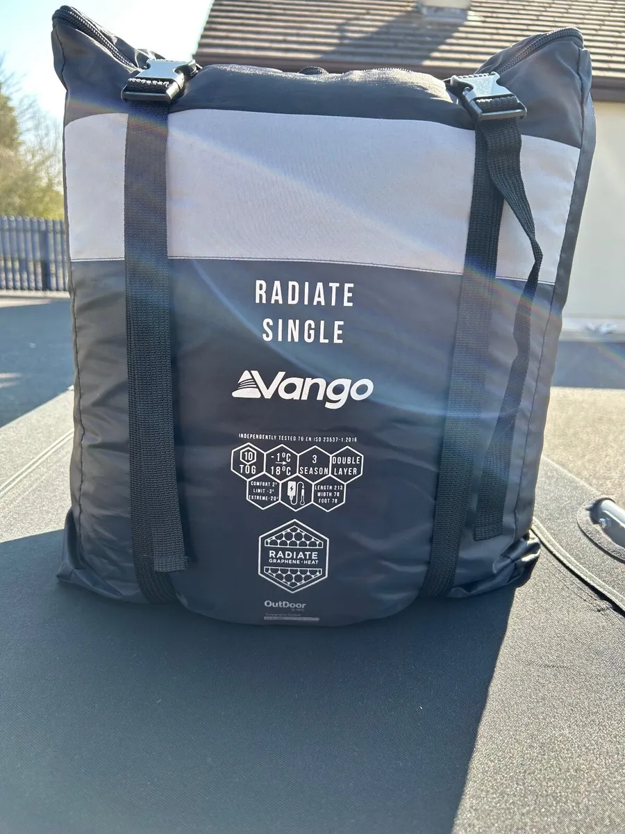 Kampa Camp Beds & Vango Heated Sleeping Bag - Image 4