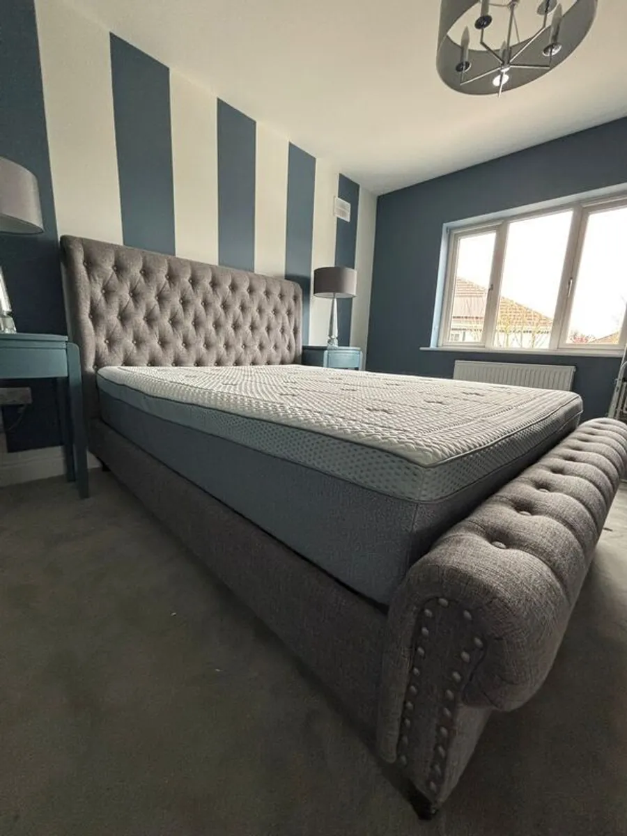 Caseys King size Bed & Mattress - Image 3