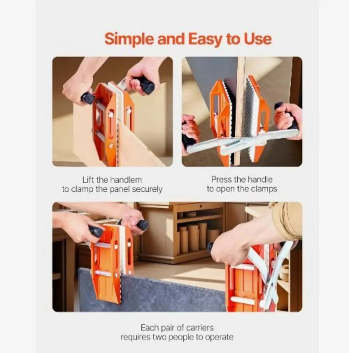 Double Handed Stone Carrying Clamps - Image 4