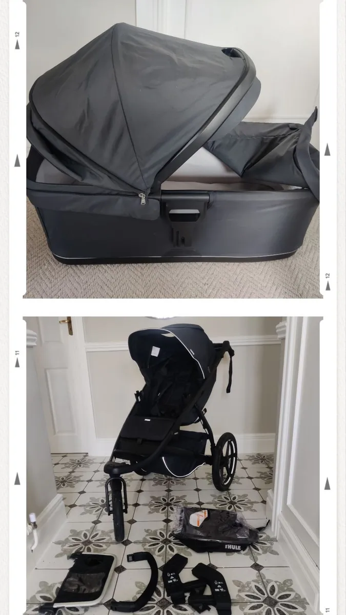 Thule urban glide 3 pushchair & carrycot - Image 2