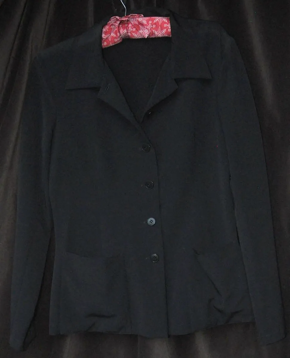 Black Jacket Agnes b of Paris,  Size Medium - Image 2