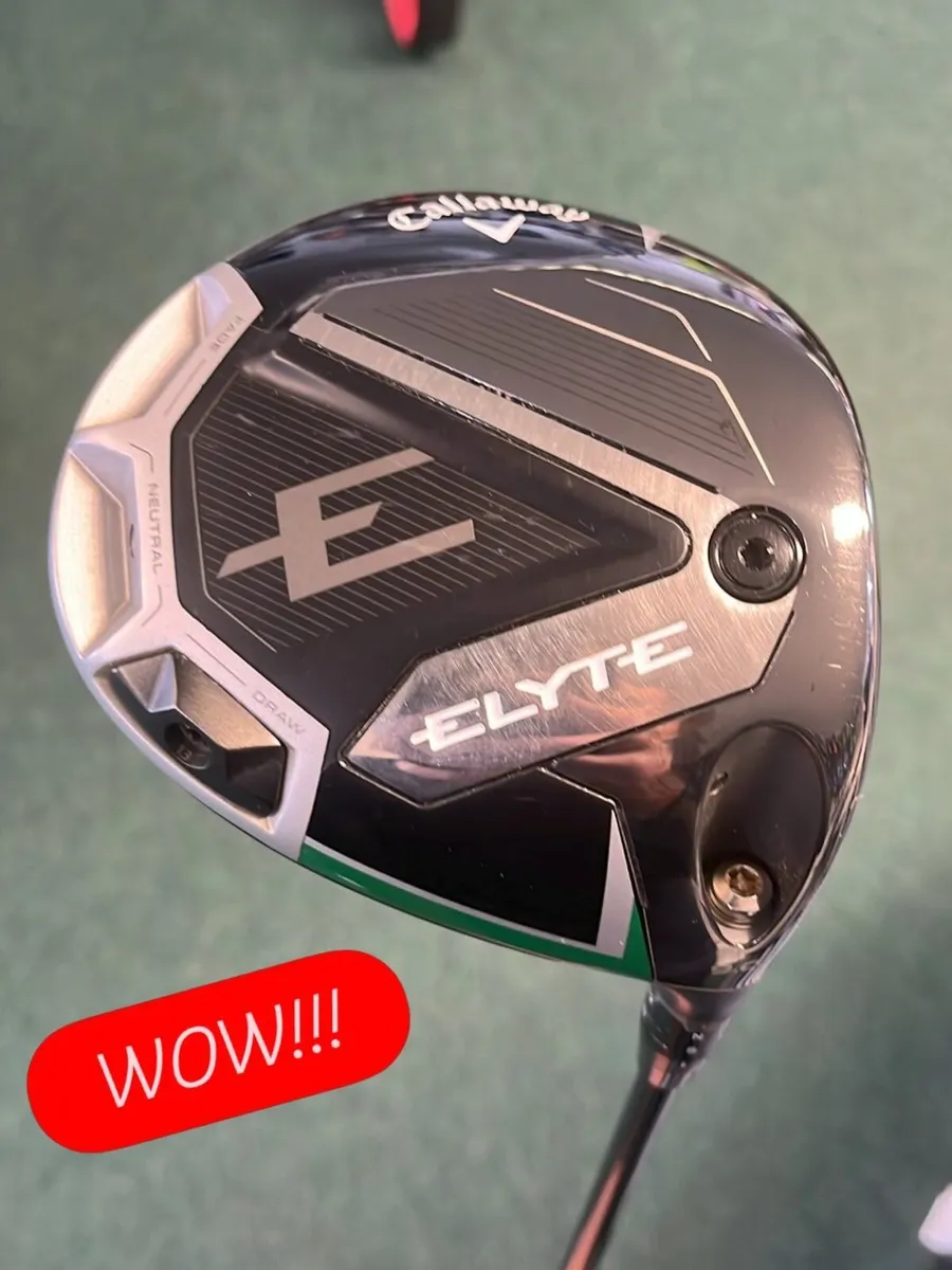 AS NEW Callaway ELYTE Ventus 9.0 Stiff Only €389. - Image 1