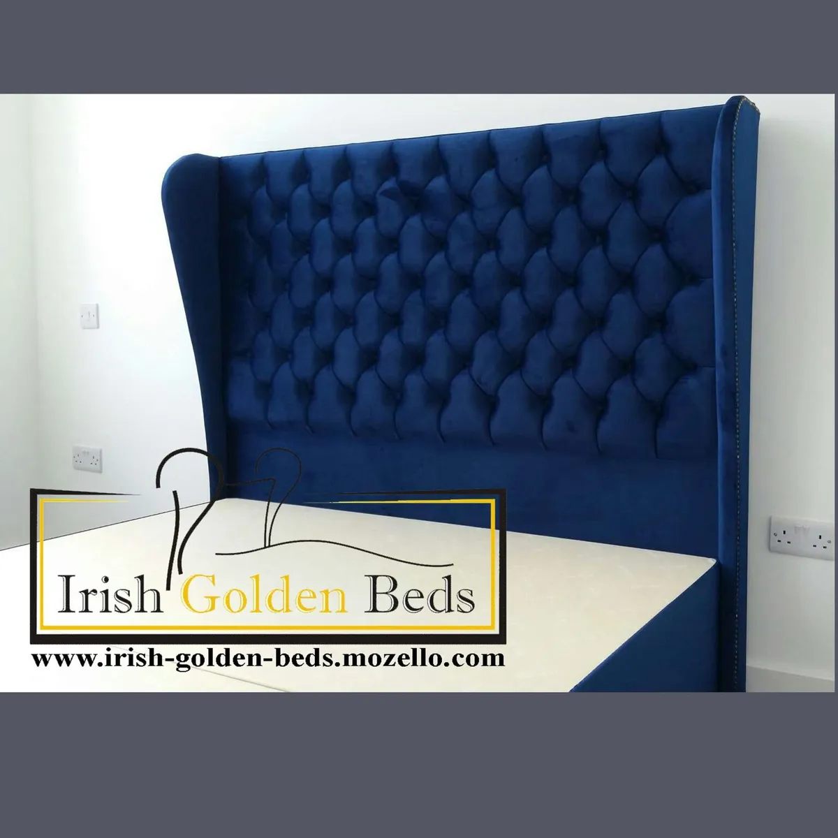 bed frame and headboard, free delivery - Image 3