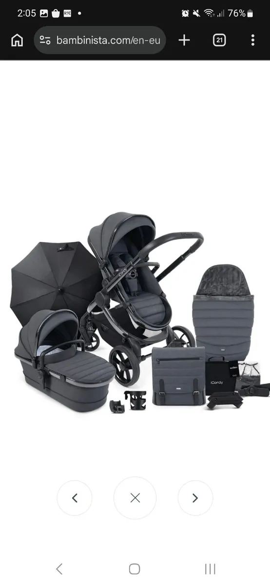 Icandy peach 7 pram - Image 1