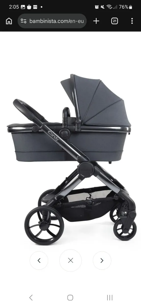 Icandy peach 7 pram - Image 2