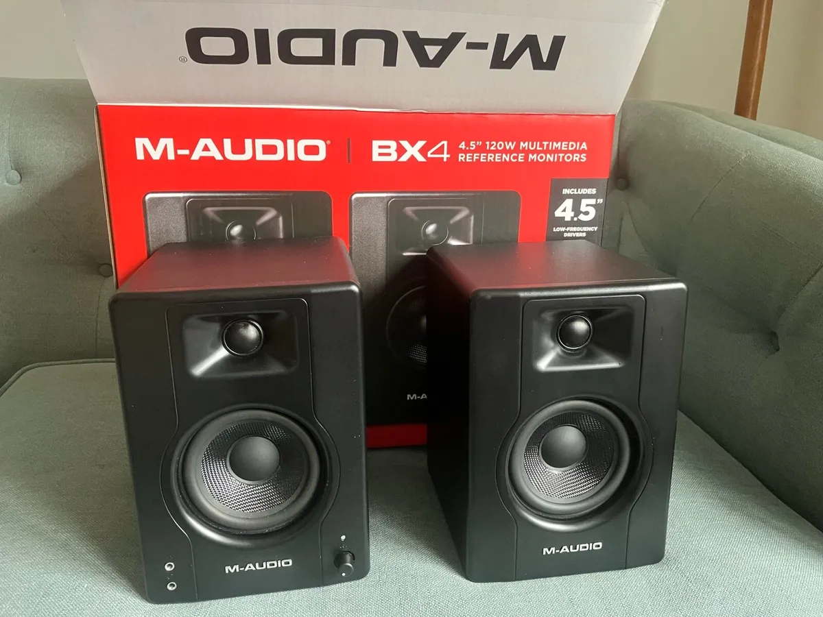 M-Audio BX4 Monitor Speakers - Image 1