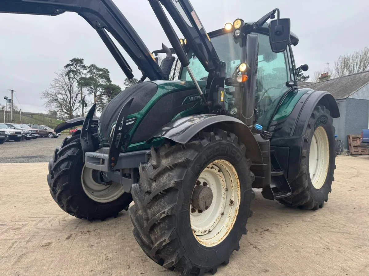 2014 Valtra N 114 Tractor with Loader - Image 1