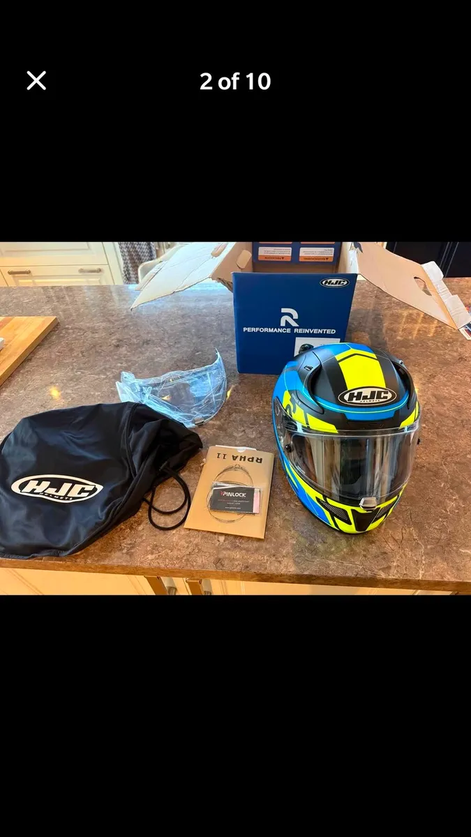 HJC RPHA 11 Helmet + Cardo Intercom - Image 1