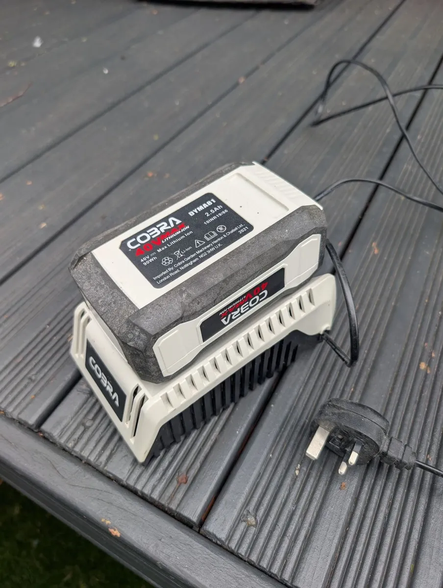 Cobra MX4340V 43cm (17in) Cordless Lawnmower - Image 2