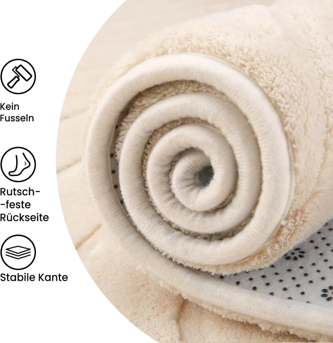 Living Room Rug 240 x 300 cm 3D Semicircle - Image 4