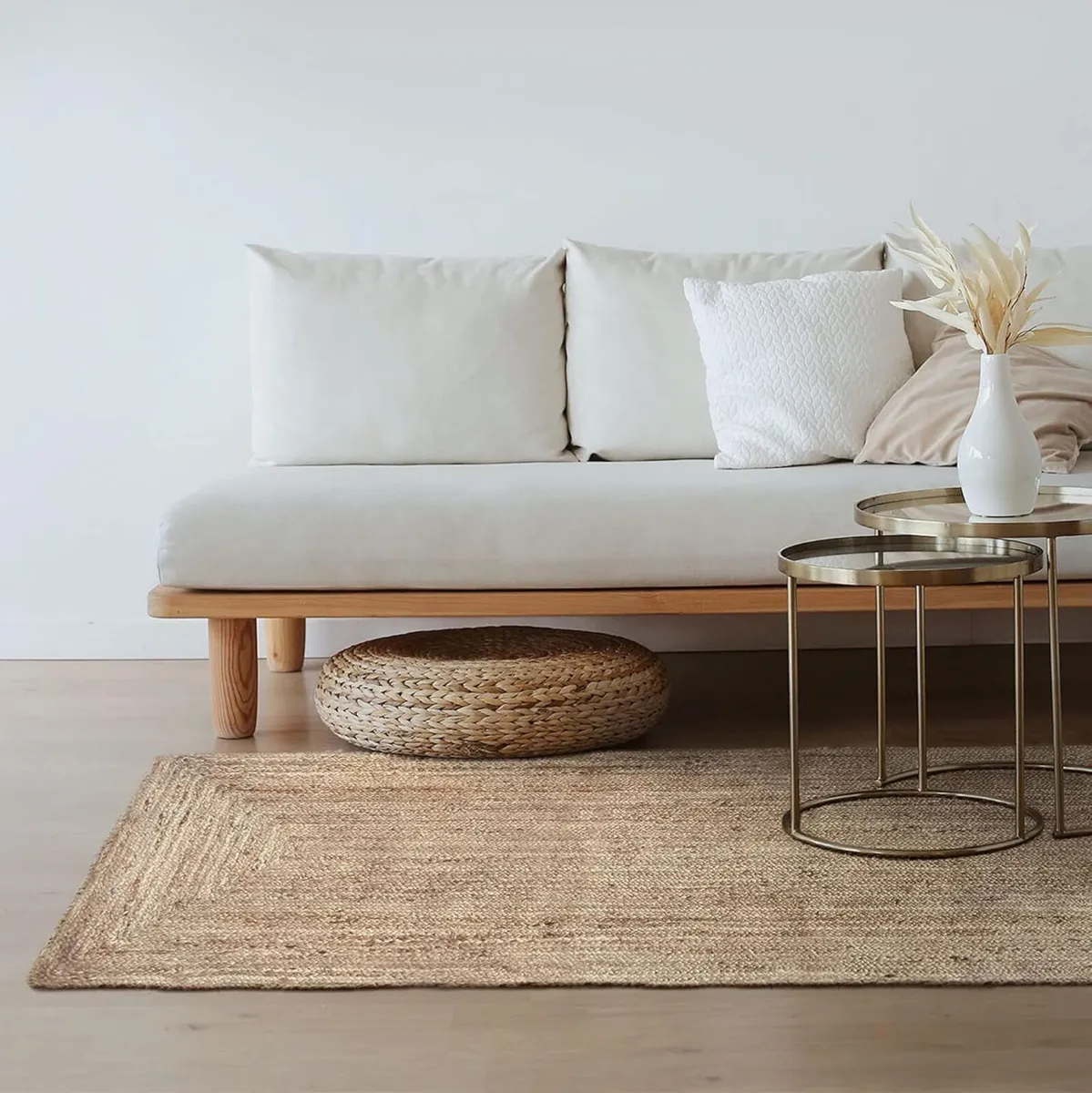 Rug Jute Runner Alhambra Natural Colour Area 100% - Image 2