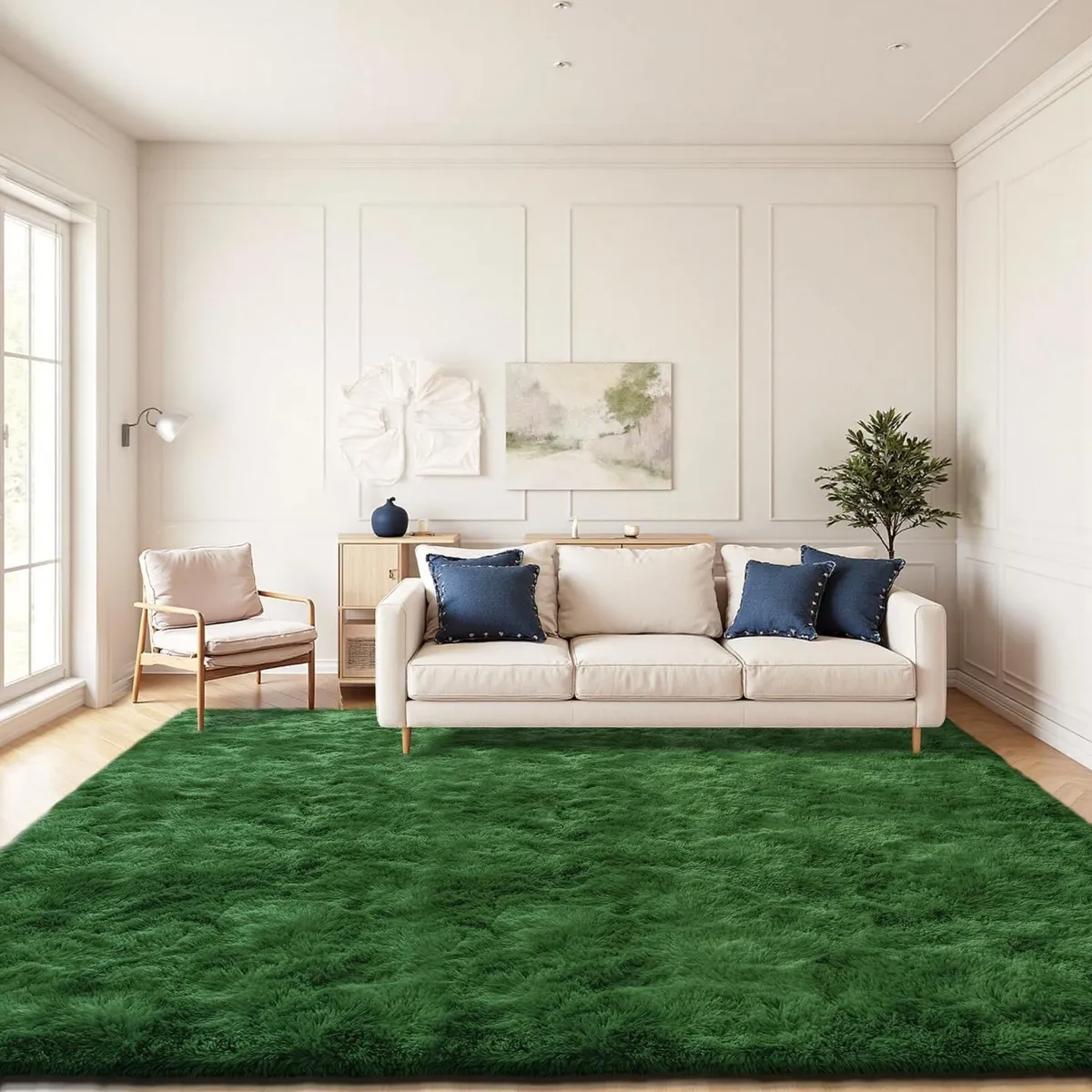 Rugs Living Room Large Area Carpet Fluffy - Image 1