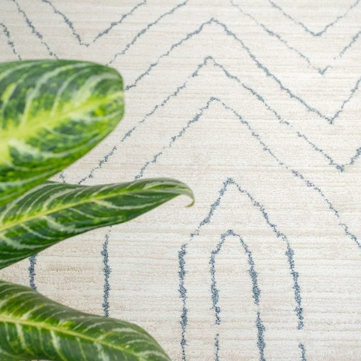 Modern Beige Grey Moroccan Berber Polyester - Image 4