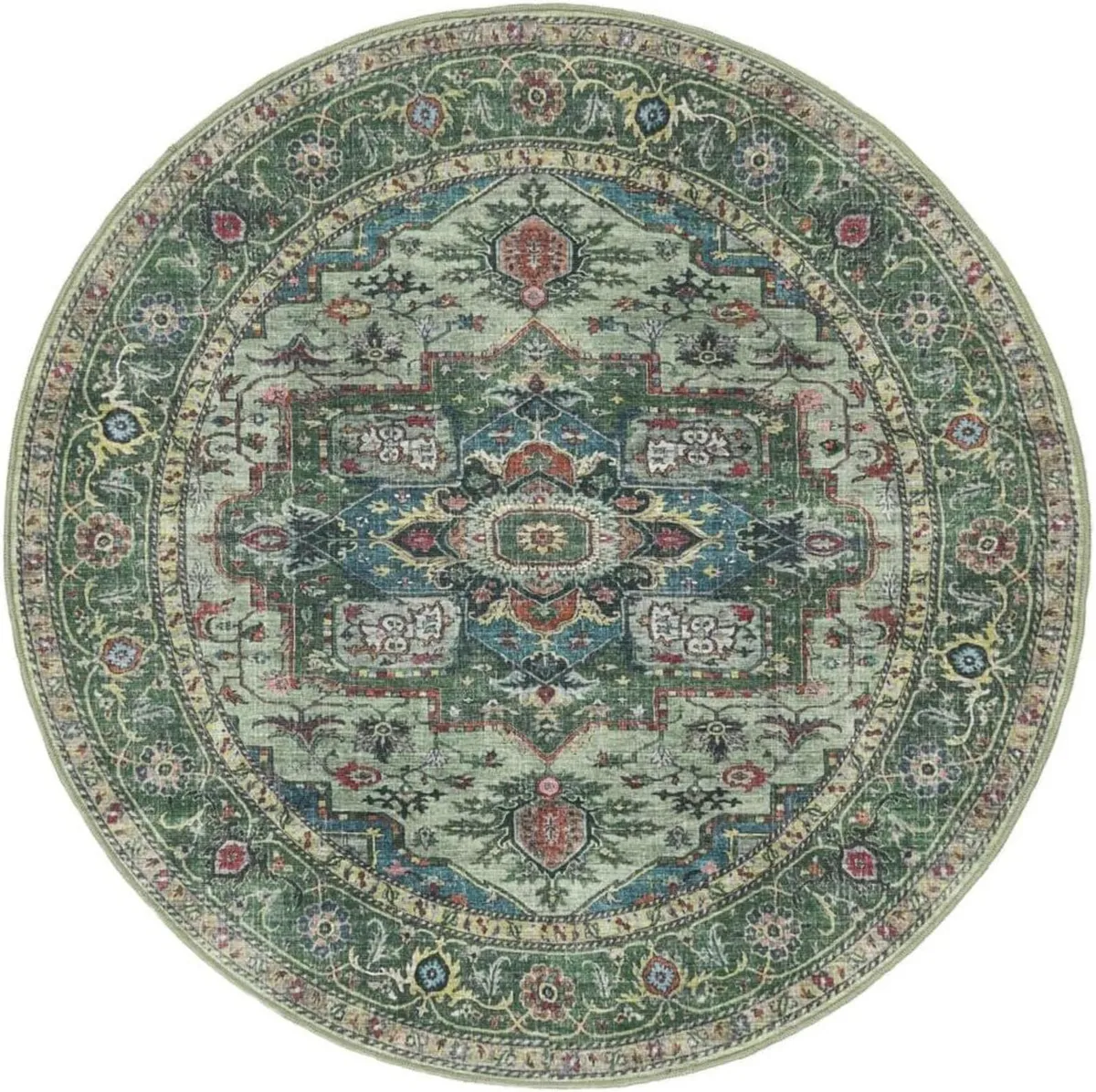 Georgia Rug Modern carpets Ø 3′11″ ft (Ø 120 cm) - Image 1