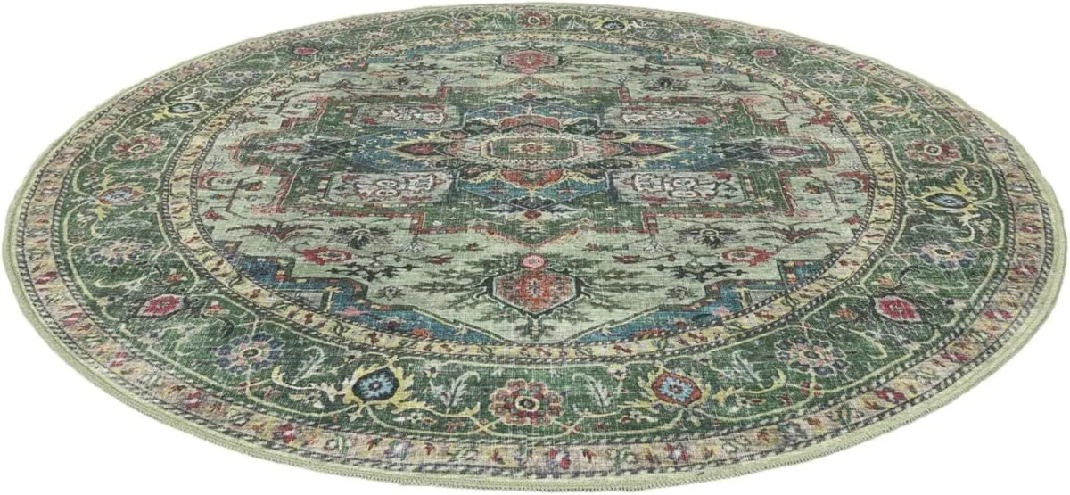 Georgia Rug Modern carpets Ø 3′11″ ft (Ø 120 cm) - Image 2
