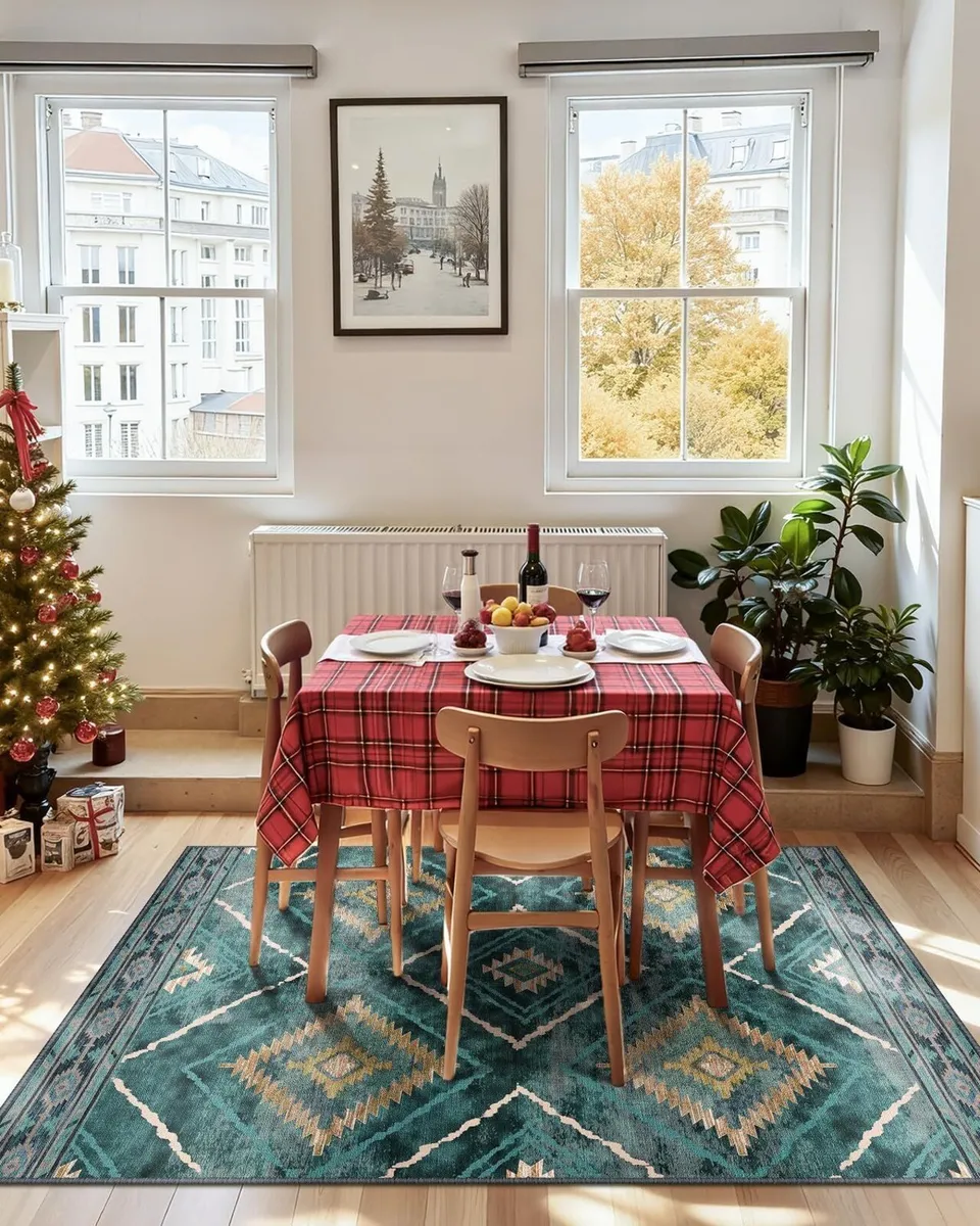 Machine Washable Large Rugs Living Room 240x300 - Image 2