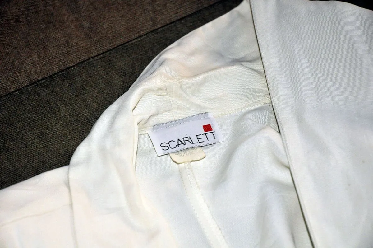 WHITE JACKET BY SCARLETT, SZ 9-10 - Image 3