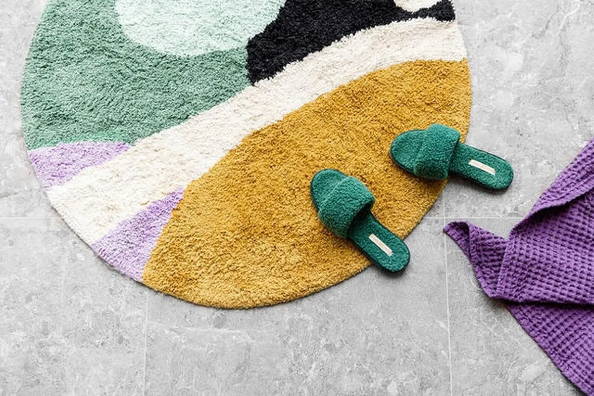 Nalori Rug Modern carpets 2′7″ x 6′7″ ft (80x200 - Image 2