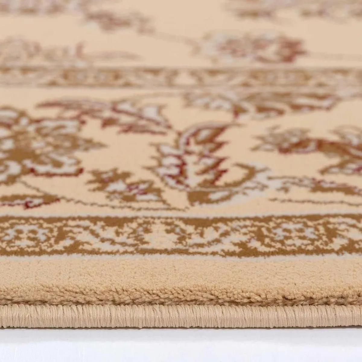 Style Floral Traditional Cream Table Lounge - Image 3