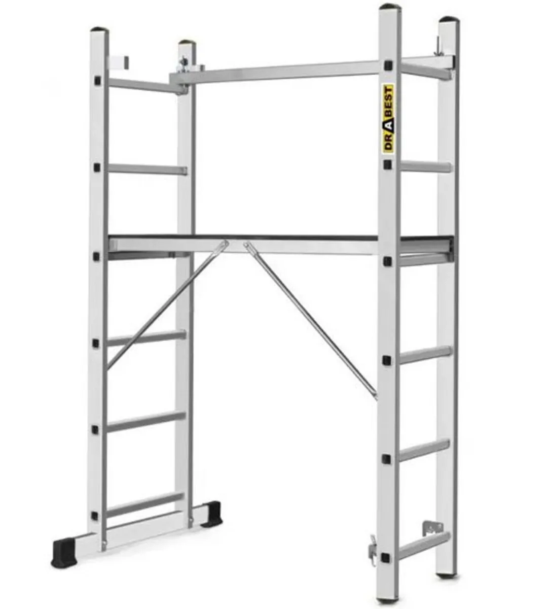 Aluminum Ladder Scaffolding, 2x6 / Platform - Image 2