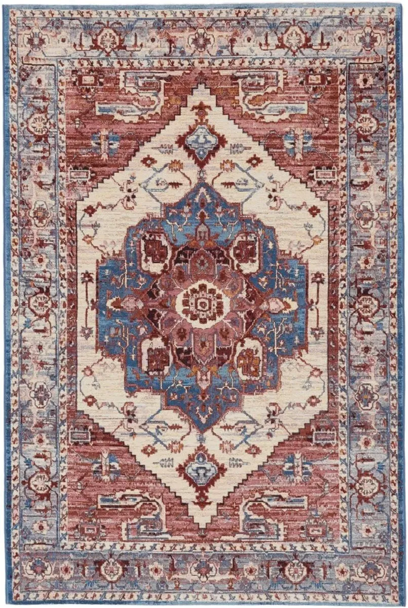 Amina In Outdoor Rug Modern carpets 5′3″ x 7′7″ - Image 1