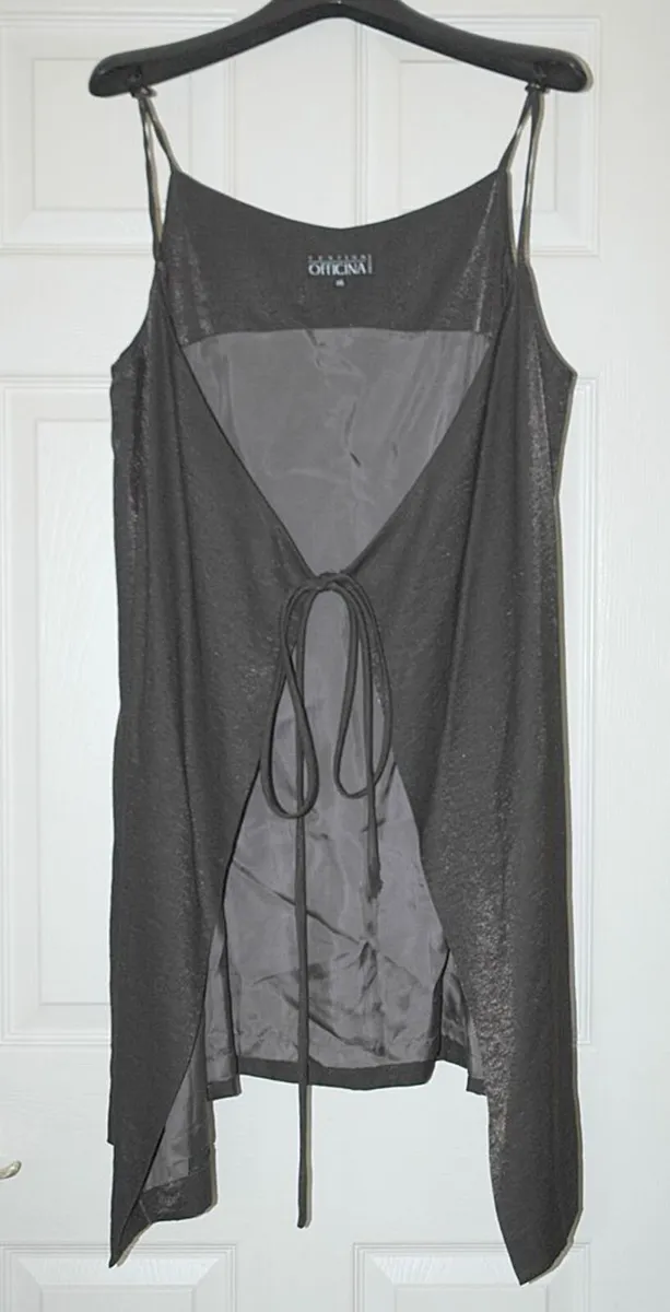 DRESSY BLACK VEST, VESTIUM OFFICINA, MADE IN ITALY - Image 2