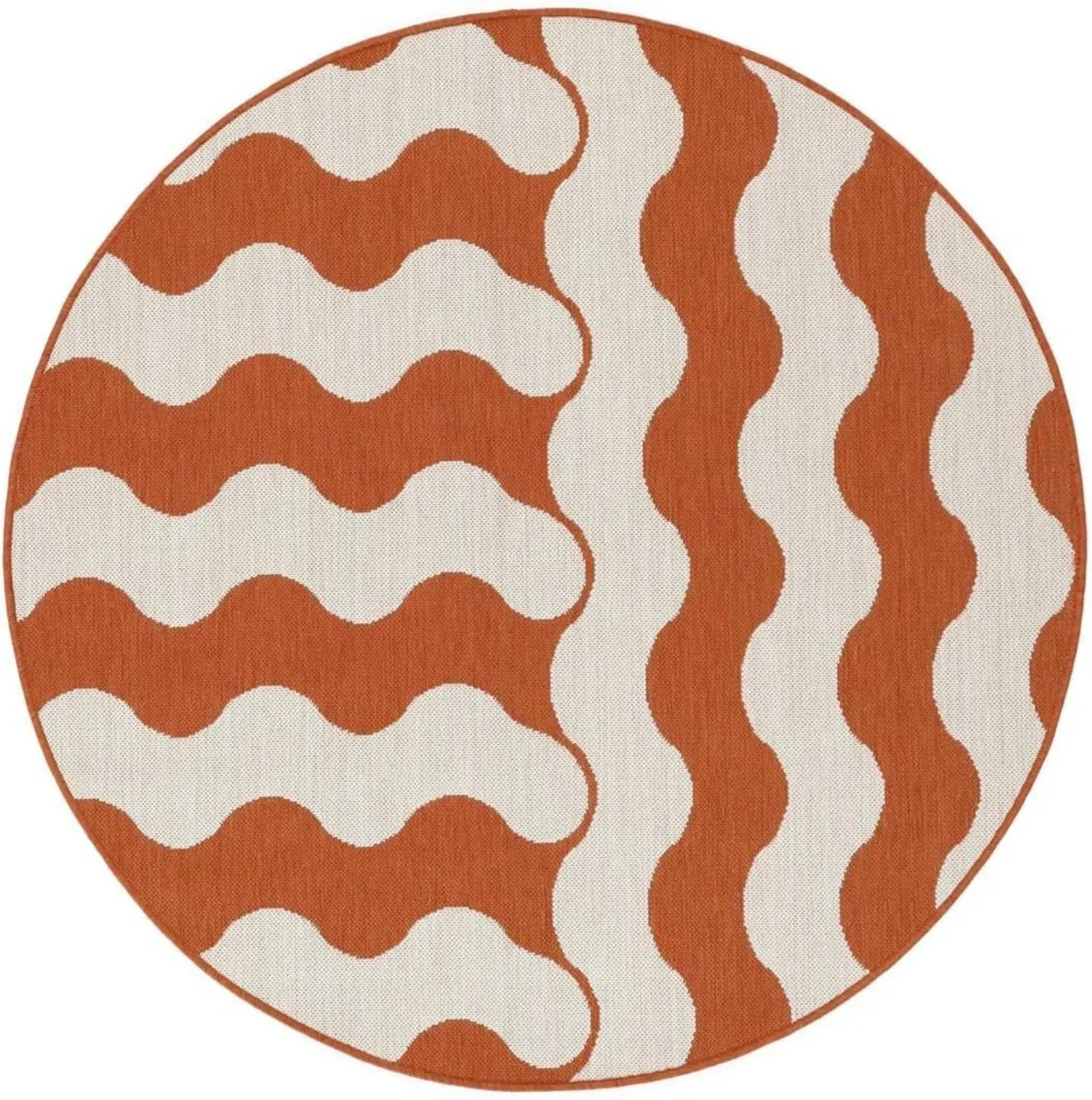 Mare In Outdoor Rug Modern carpets Ø 4′11″ ft (Ø - Image 1