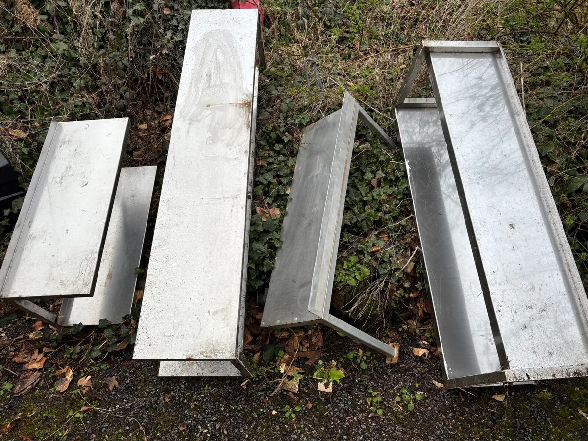 Stainless steel shelves - Image 3