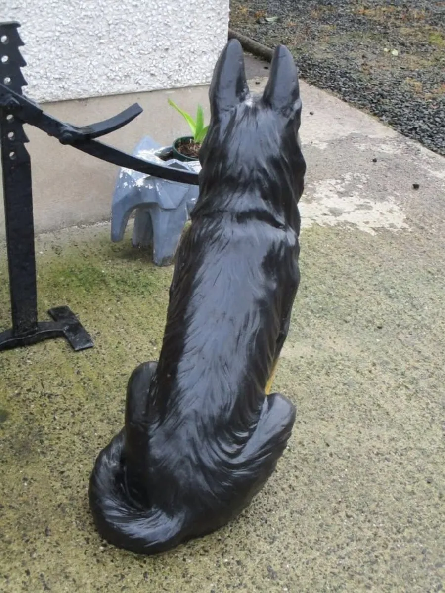 Large German Shepherd Statue - Image 4