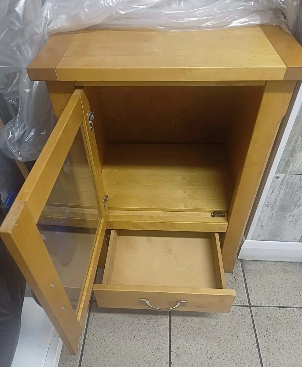 Wooden Mirror Cupboard - Image 2