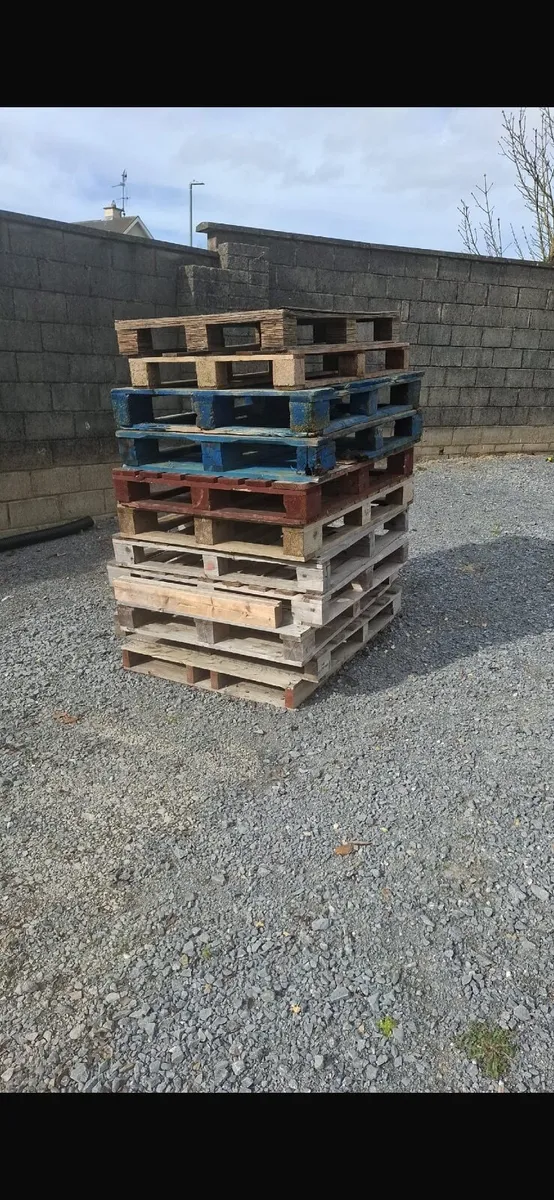 Wooden pallets