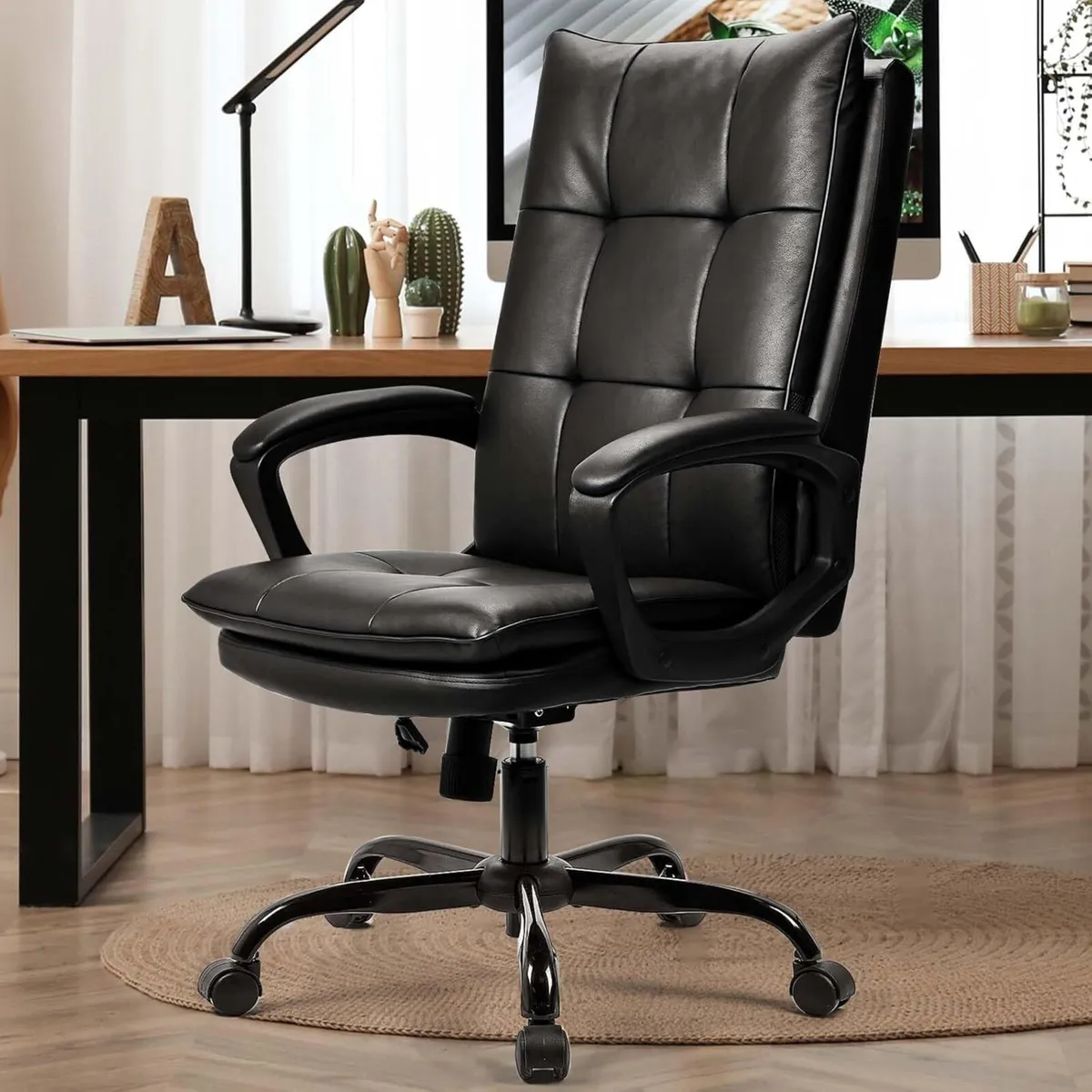 Office Chairs for Home Recline Extra Padded Comfy - Image 1