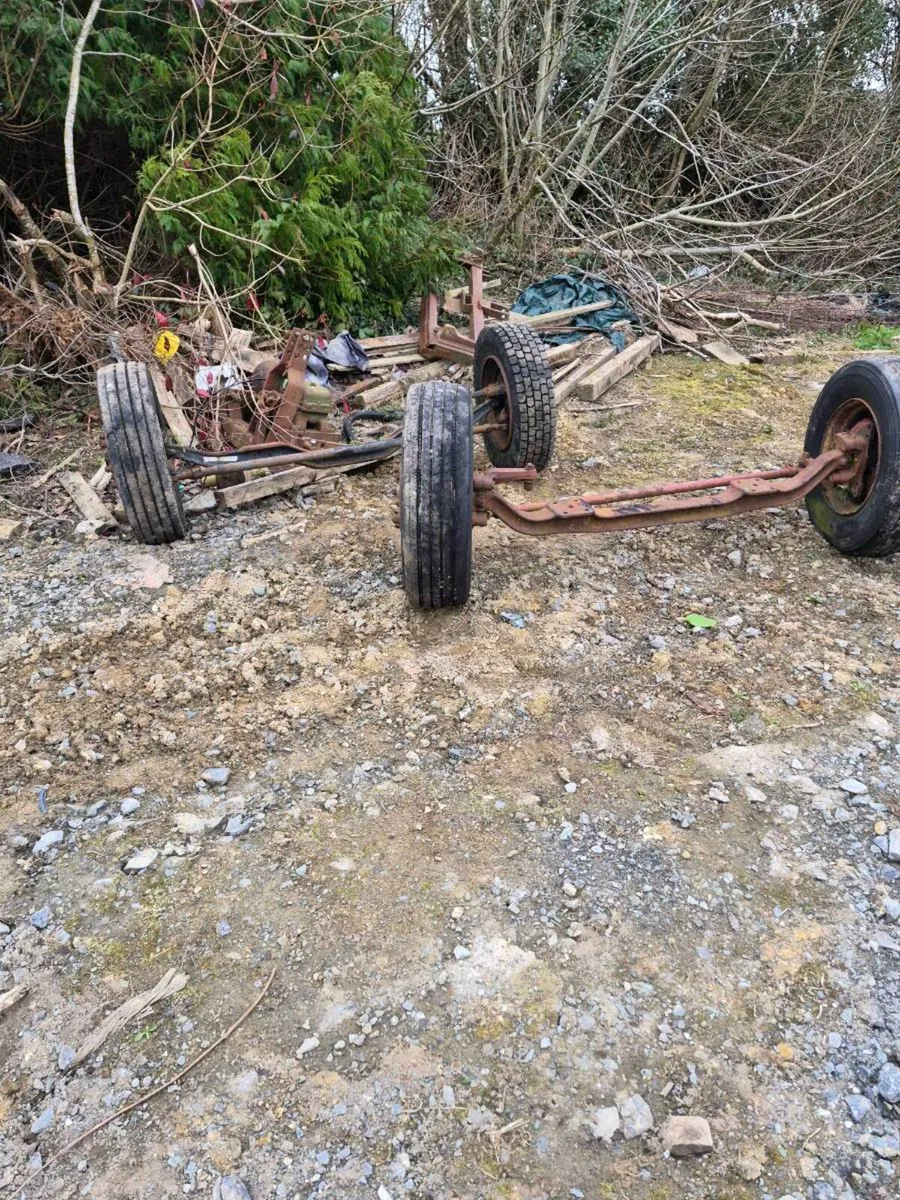 2 lorry axles for sale - Image 1