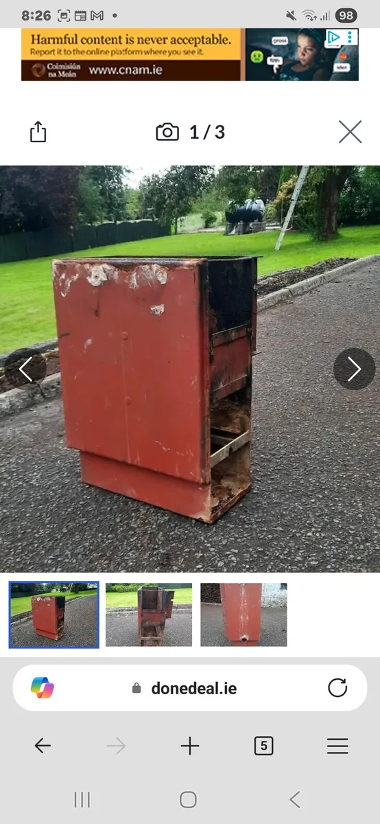 Tirola Boiler for solid fuel cooker - Image 1