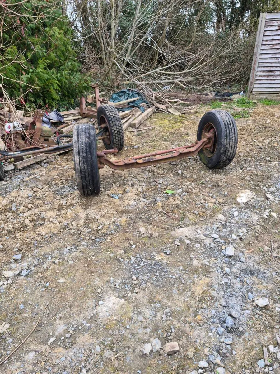 2 lorry axles for sale - Image 2