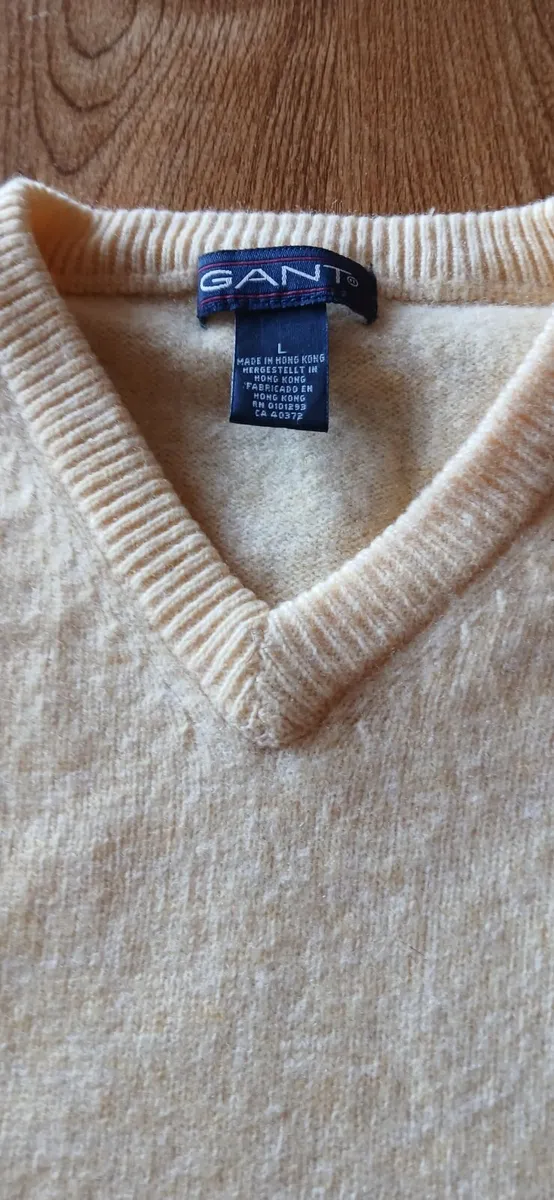 MAN'S  LEMON GANT WOOL JUMPER - Image 1