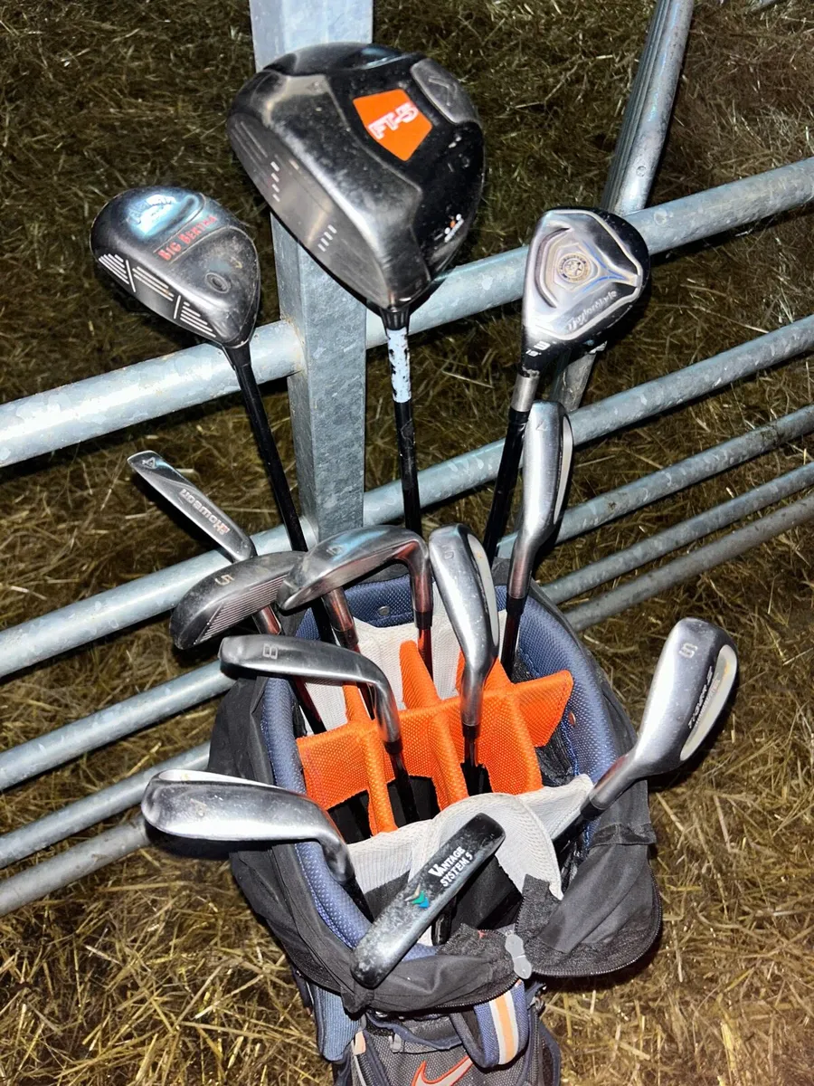 LH Golf Clubs and Bag - Image 1