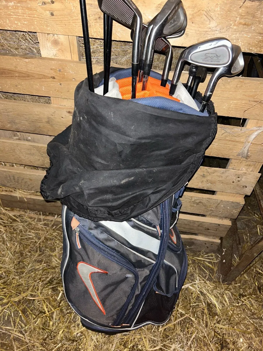 LH Golf Clubs and Bag - Image 2