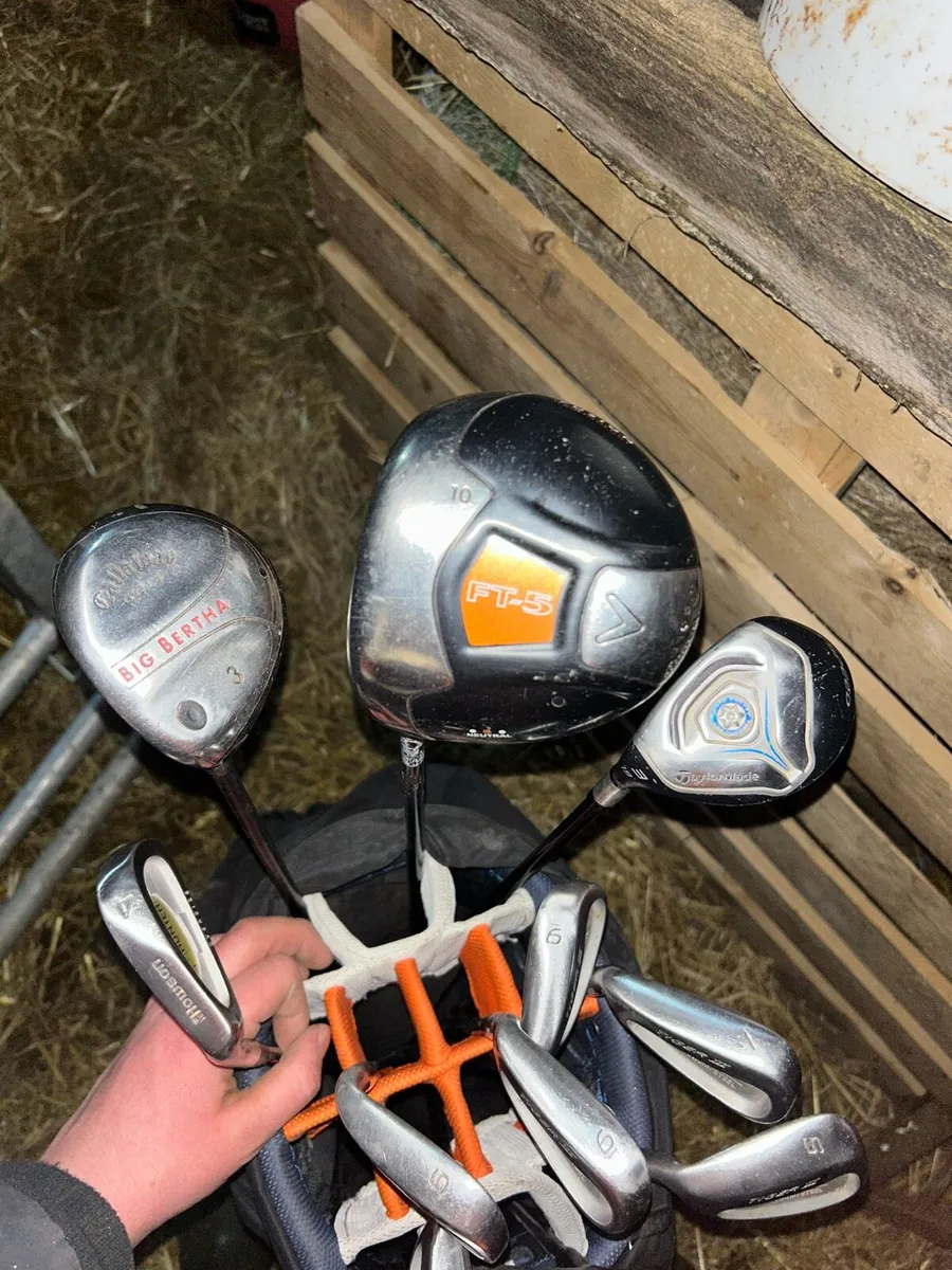 LH Golf Clubs and Bag - Image 3