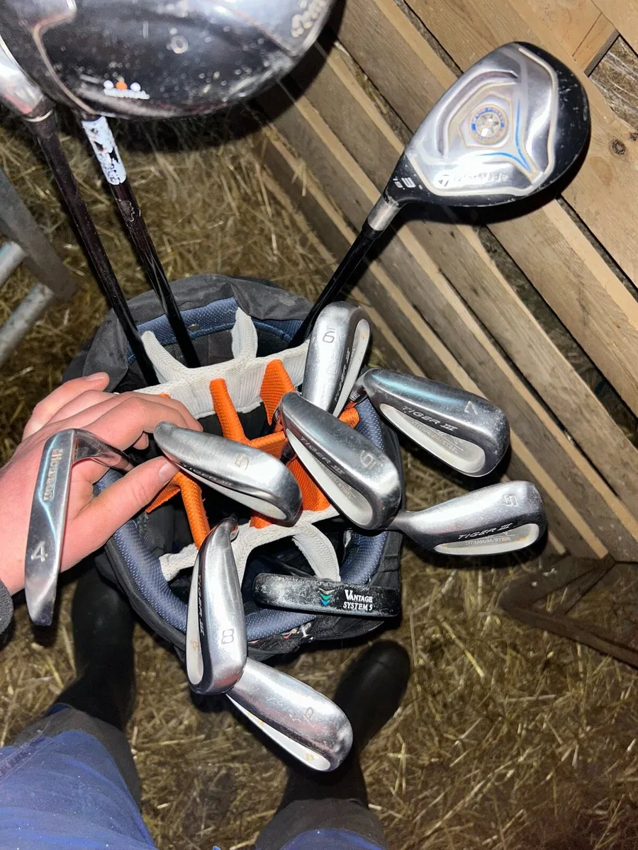 LH Golf Clubs and Bag - Image 4