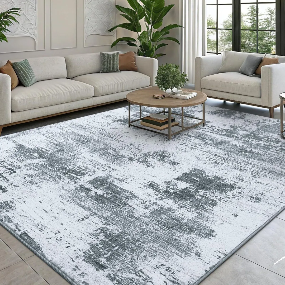 Modern Abstract Area Rugs Living Room 200x280cm - Image 1