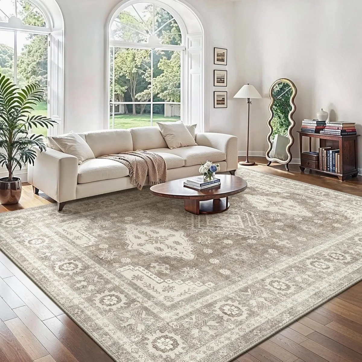Rugs Living Room 200 x 290cm Washable Rug Extra - Image 1
