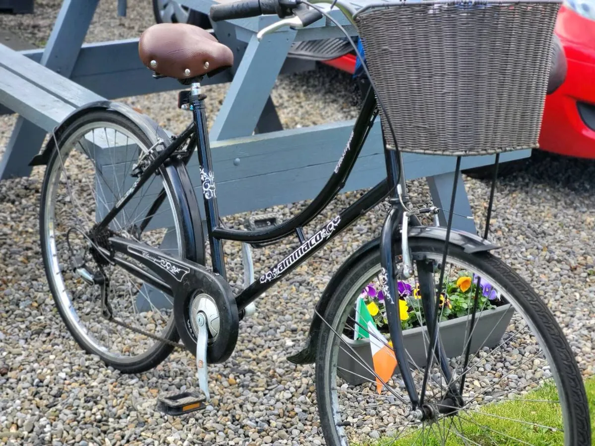 LOVELY LADIES BIKE N BASKET READY TO B USED - Image 4