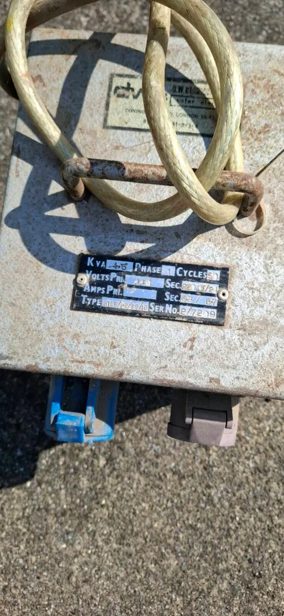 Three phase transformer-good condition - Image 2