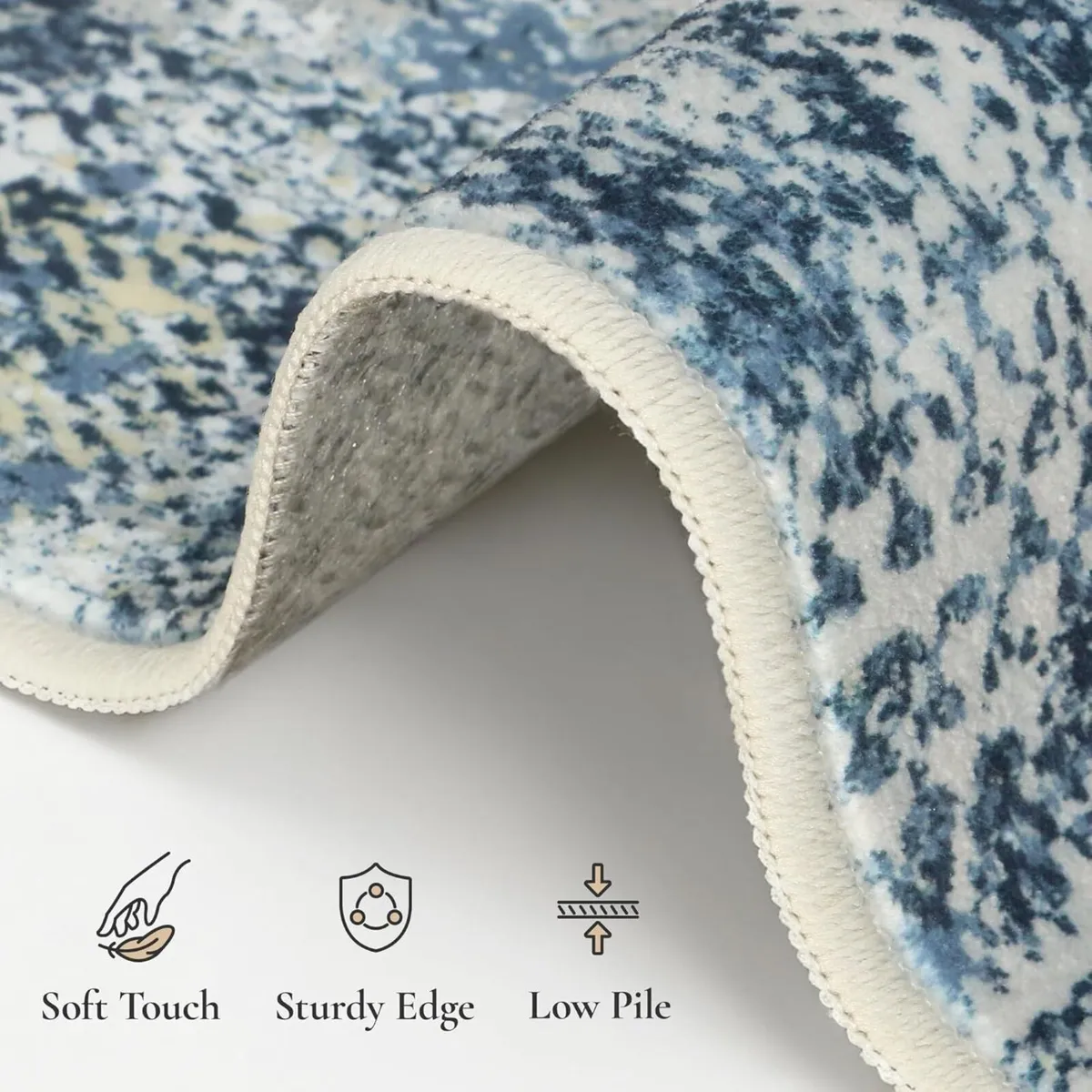 Rug Living Room 200x290cm Extra Large Modern - Image 4