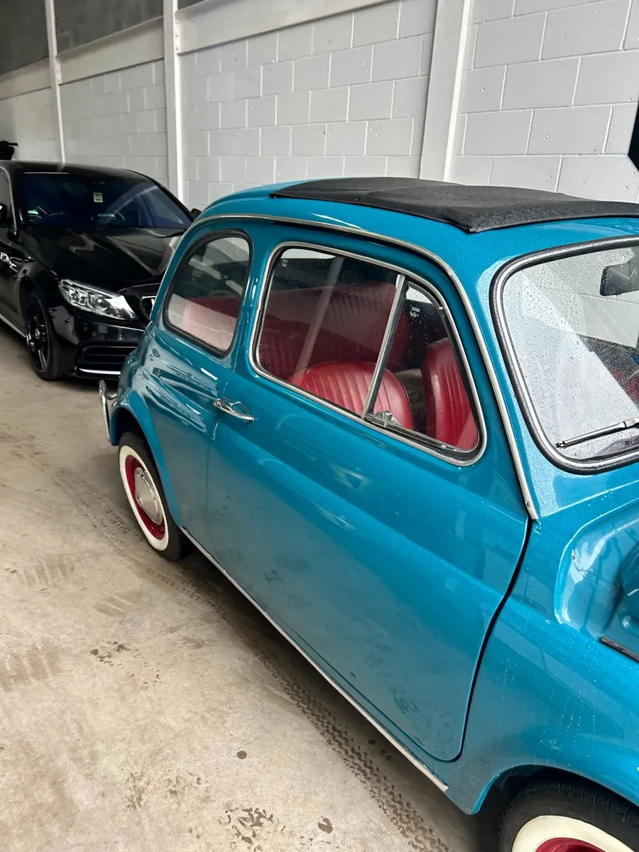 1969 Fiat 500L – Fully Restored, Drives Like New - Image 2