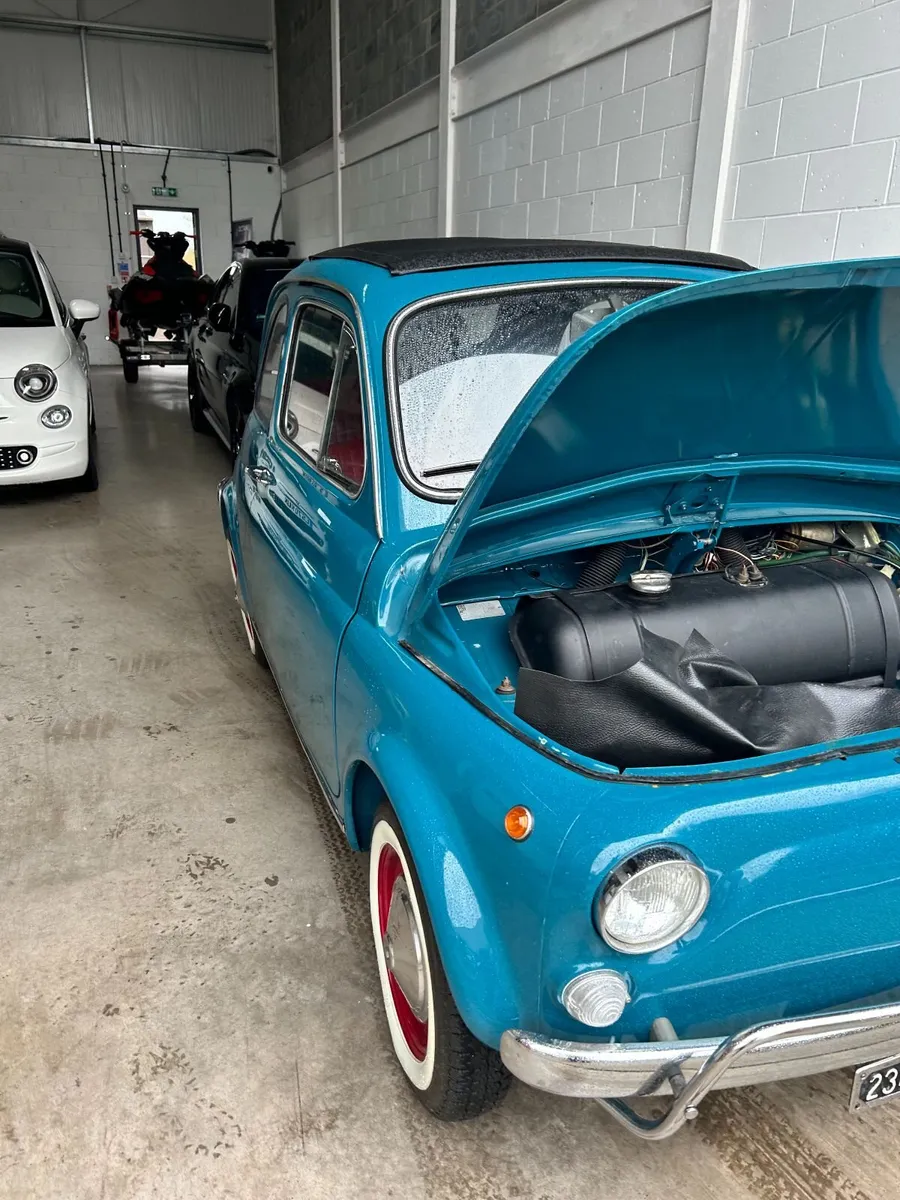1969 Fiat 500L – Fully Restored, Drives Like New - Image 3