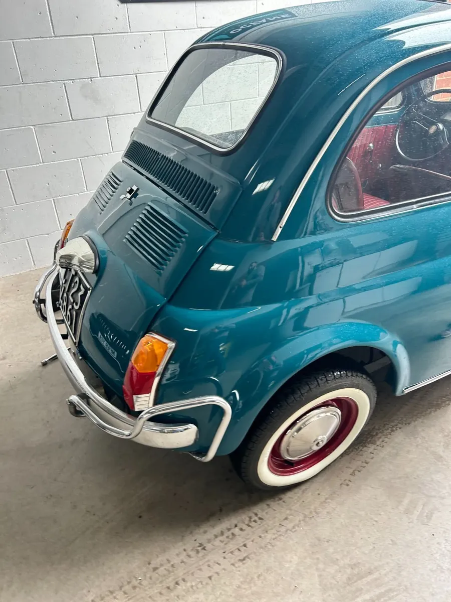 1969 Fiat 500L – Fully Restored, Drives Like New - Image 4